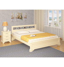 Кровать "Лира с ковкой эмаль"